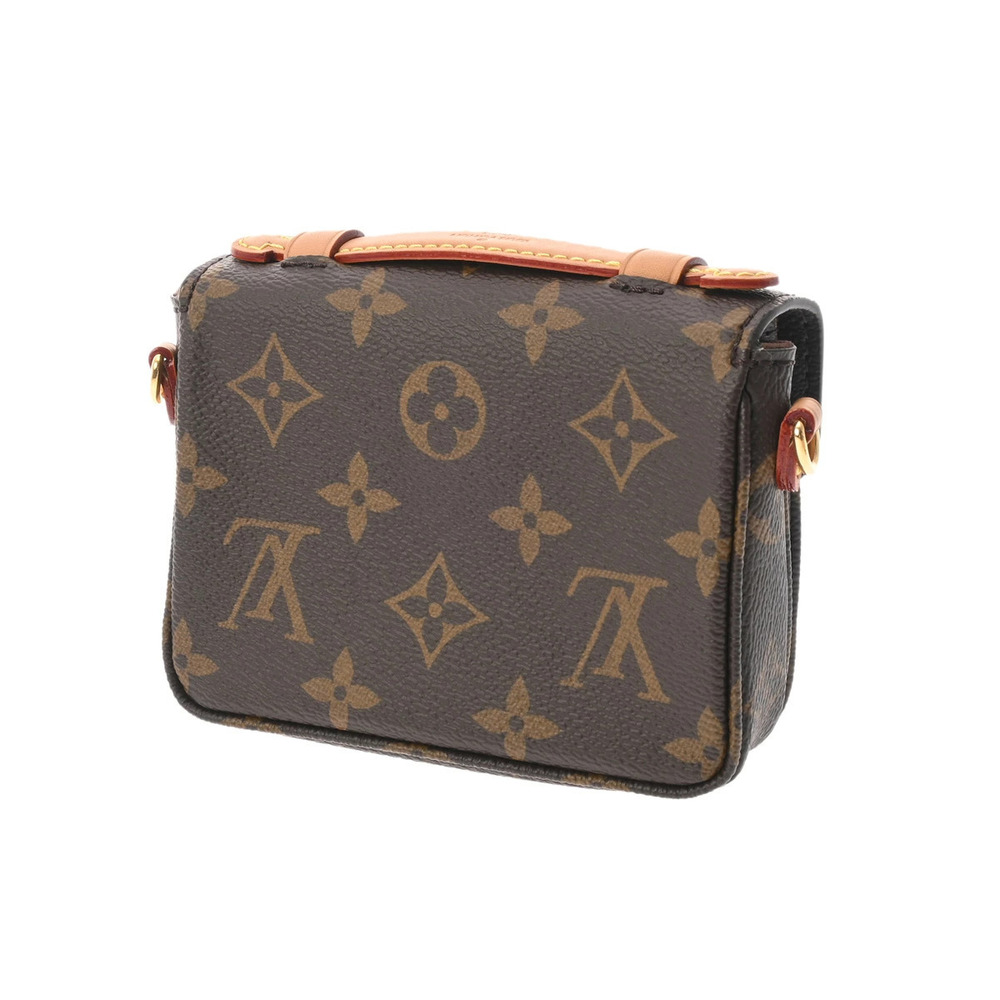 Louis Vuitton Shoulder Bag Brown metis Canvas Monogram Brown